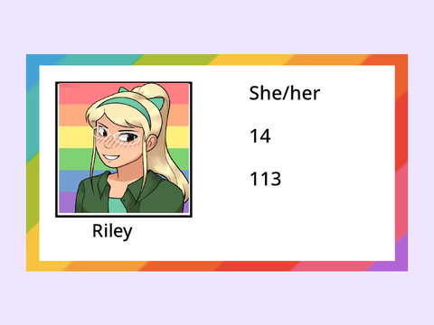 ♥️ LGBTQ+ School ♥️ [ID Card] remix