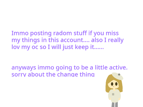 new annousment