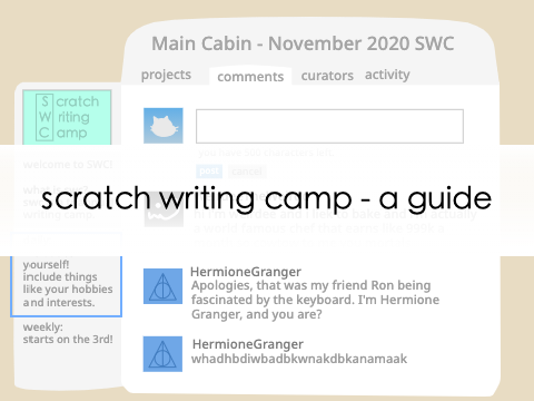 scratch writing camp - haven for all writers
