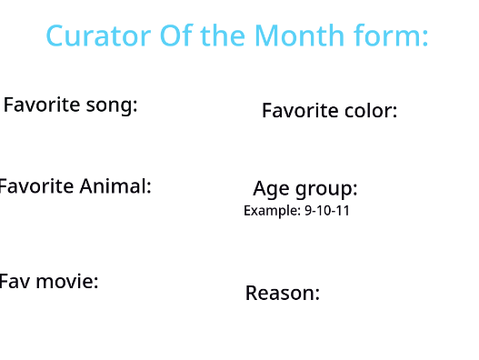 Taylor Swift Curator of the month form 