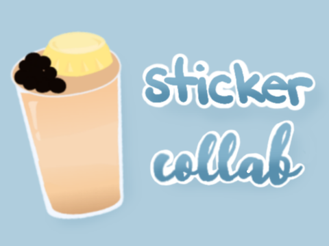 sticker collab ✰