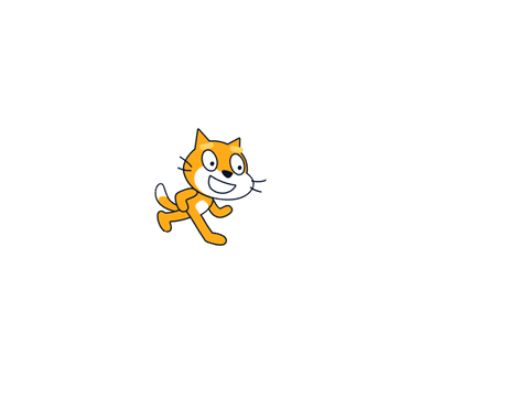 Dont touch raynbow scratch cat