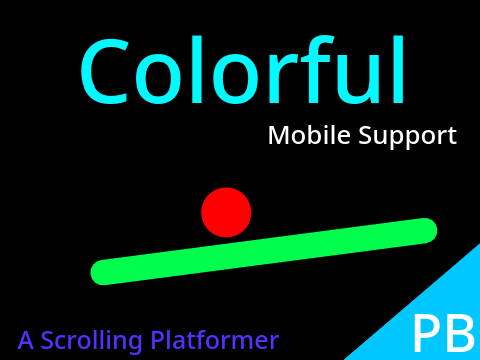 Colorful - A Scrolling Platformer (Mobile Support) #games #all