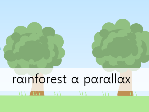 Rainforest a parallax