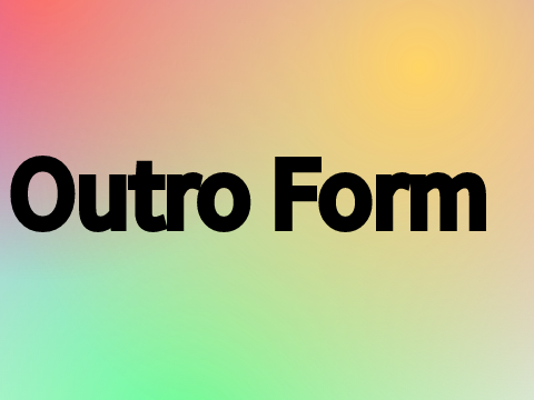 Make meh an outro thks