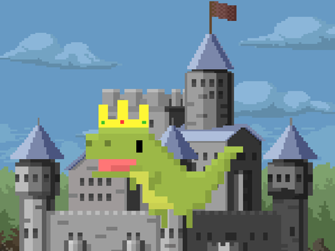 Cute dinosaur GIF