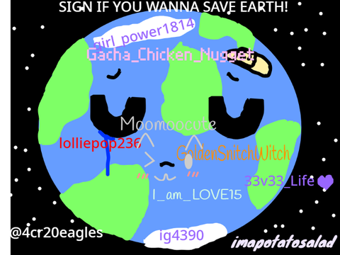 Sign If You Want To Save Earth! remix