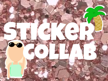  ➬ sticker art collab 