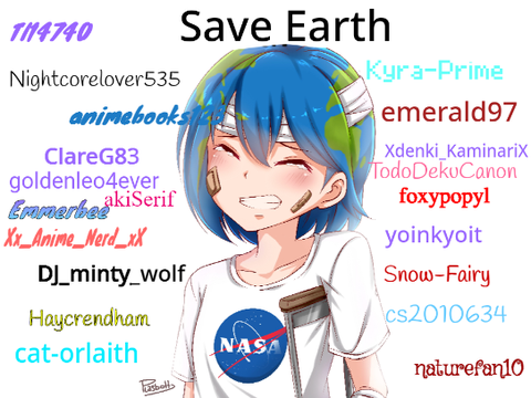 Sign if you want to save Earth! remix remix remix remix remix remix