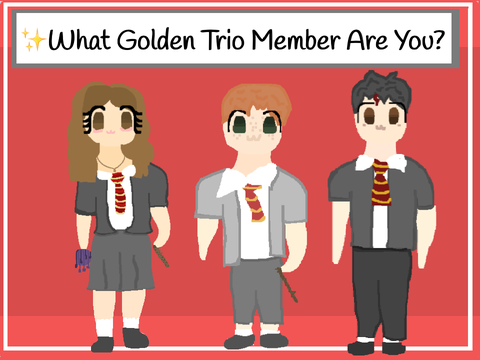 ✨What Golden Trio Member Are You✨