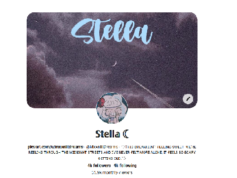 follow my pinterest! @MxxnlitDreams