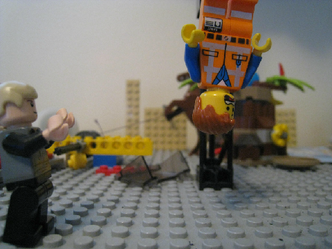 Luke tries out the Force