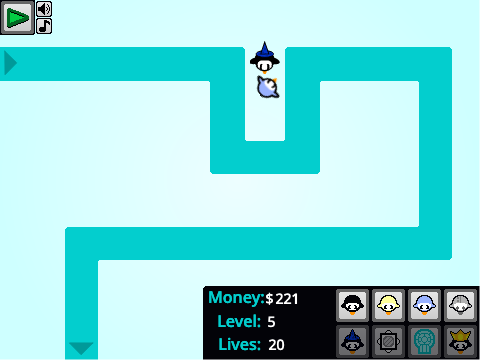 Penguin Tower Defense