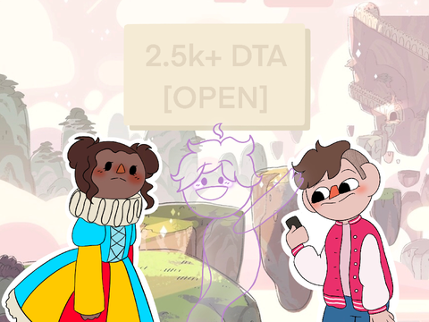 ㋡ my entry for @s-a-l-t-i’s 2.5k DTA! 