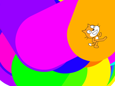 trippy cat!