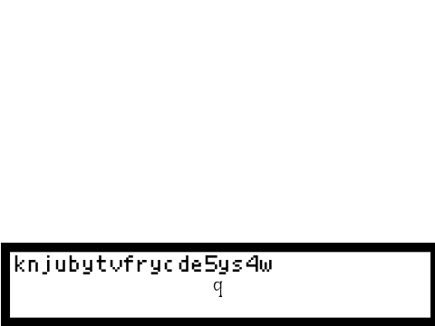  1 sprite text engine (pen edition) + v0.1