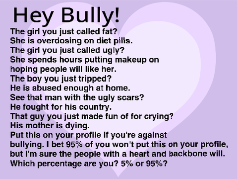 STOP THE BULLIES! 