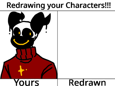 REDRAW  MY SANS OC!