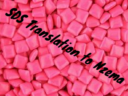 SDS Translation to Nzema