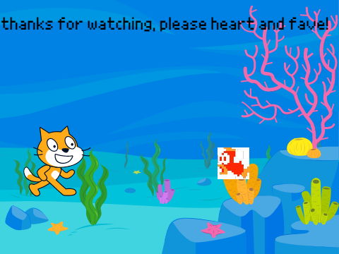 scratch cat gets the fish