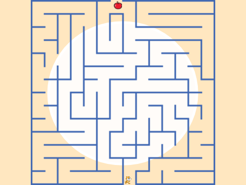 The maze game