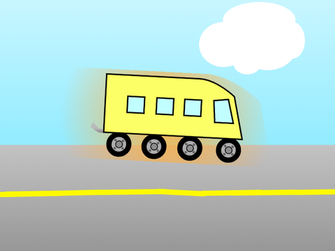 Flaming Bus