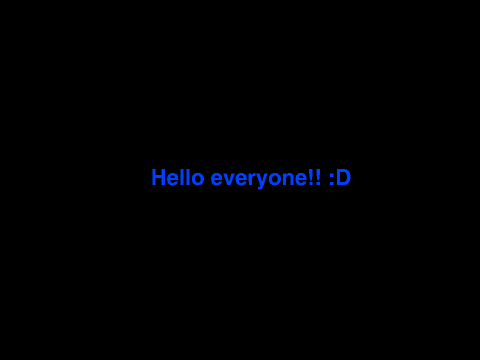I'm Staying!! <3 