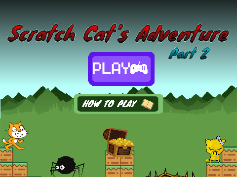 Scratch Cat's Adventure 2                                                   #games #platformers #all