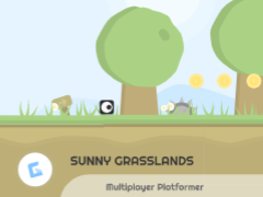 Sunny Grassfield - Multiplayer Platformer          #games