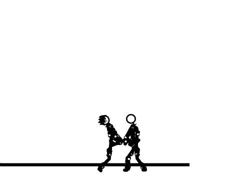 Uncomplete stick men fight! keep a daily check!