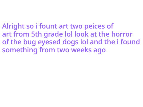 Finding art from 2-3 years ago