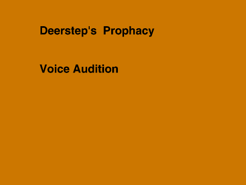 Voice Audition Chapter One remix