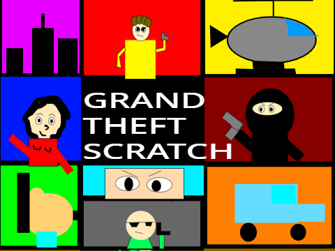 GRAND THEFT SCRATCH (Official Trailer) but its made by me
