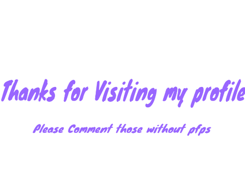 Welcome to my profile 