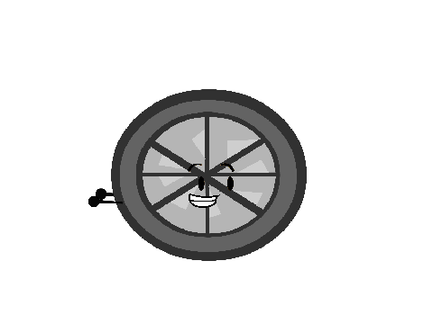 Wheel running sprite.