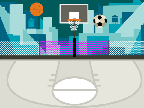 Clicker Basketball 2 players ( mobile game )