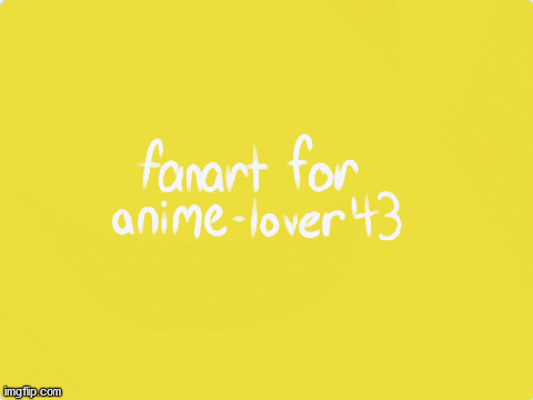 fanart - @anime-lover43 - danganronpa - pink blood warning