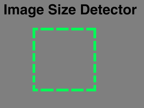 Image Size Detector