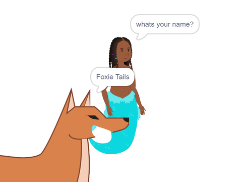 Foxie Talks To A Mermaid! Foxie Reacts Episode 2