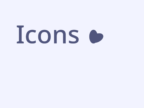 Icons ❤