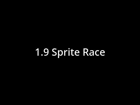 1.9 Sprite Race