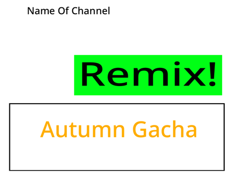 Make A Scratch Tube Account! Autumn Gacha