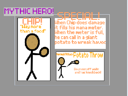 Character & Map for 2 player battle!
