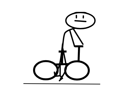 Person on a Bike