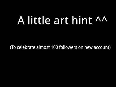 A hint of my new account