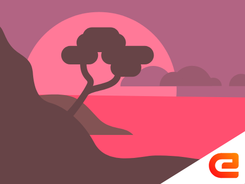 018 || A pink sea