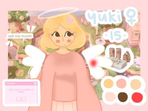 ♡ yuki oc ref ♡