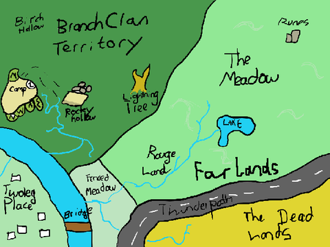*~BranchClan Map~*