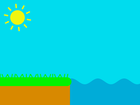 100% Pen: Grass and Water