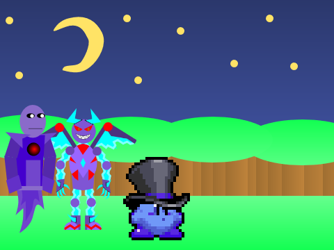 Voidstar and Gengaster VS Akira and Topper [-2]